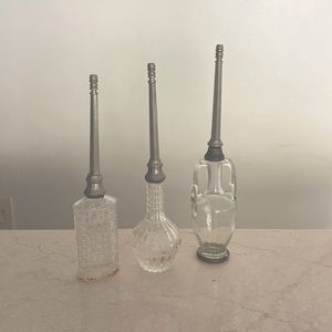 Decorative tall perfume bottles 3